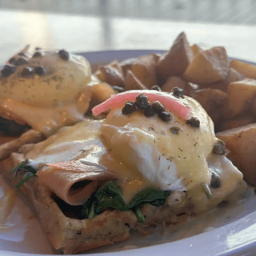 Smoked Salmon & Spinach Benedict