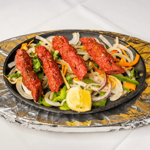 Lamb Sheekh Kebab.