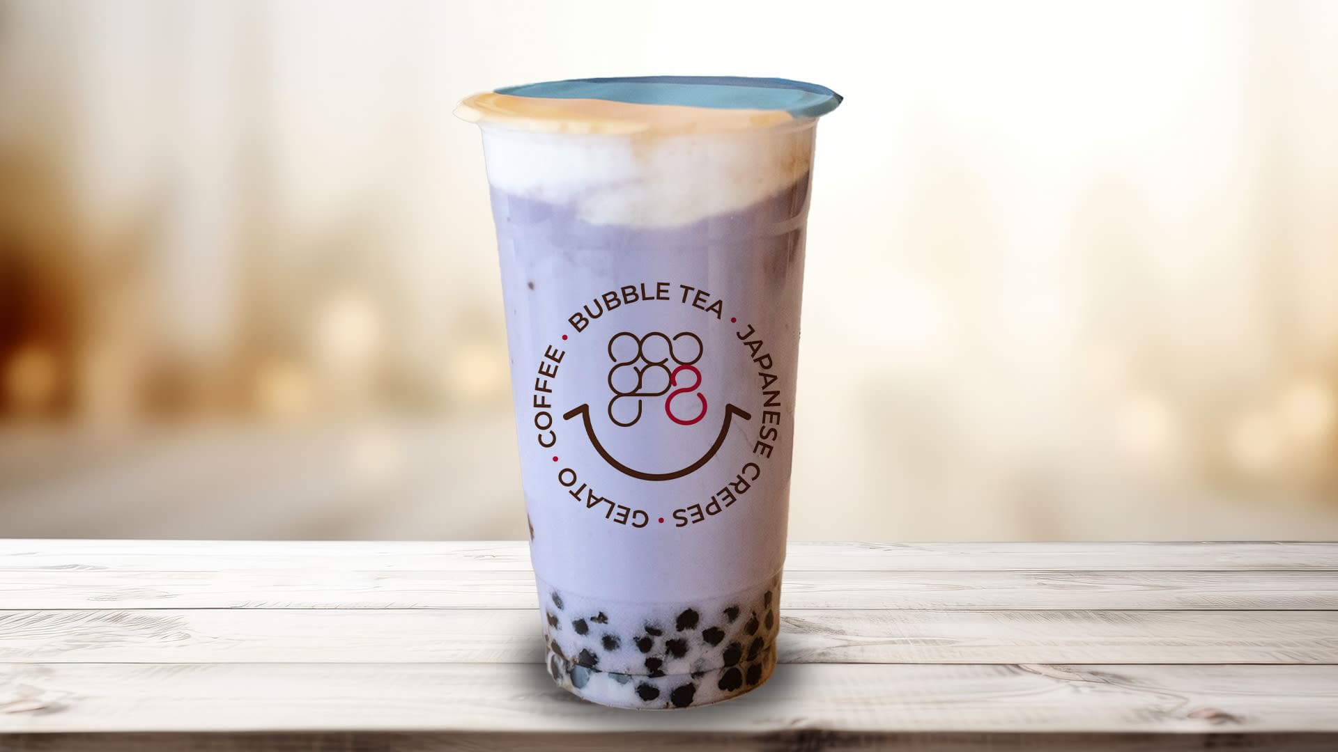 Taro Tea - Bubble Tea.
