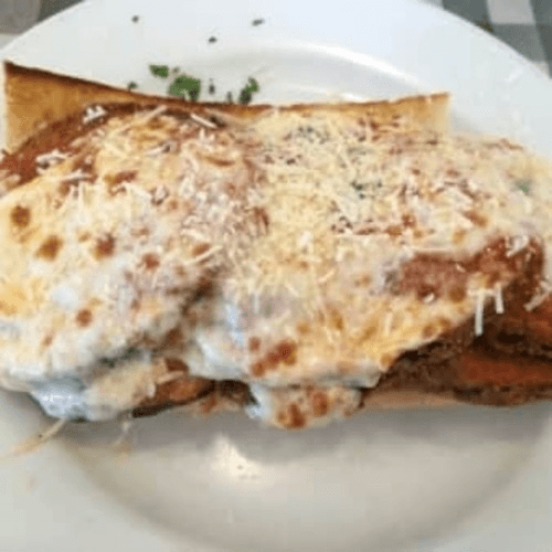 Eggplant Parmesan.