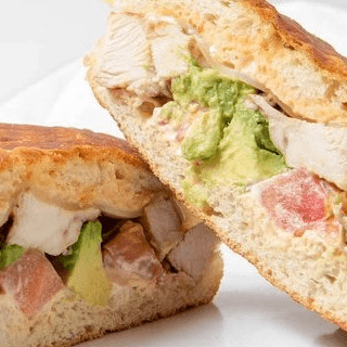 Grilled Chicken & Avocado Sandwich Boxed Lunch.