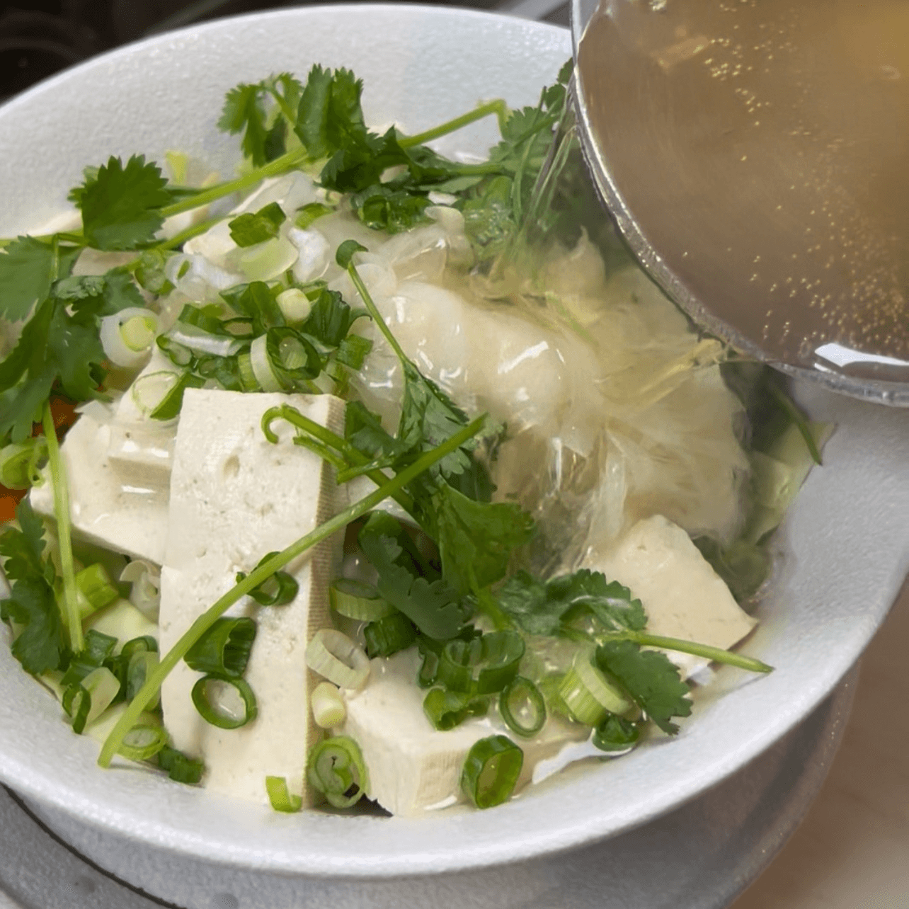 P08. PHO Vegetable Steam Mix Tofu.