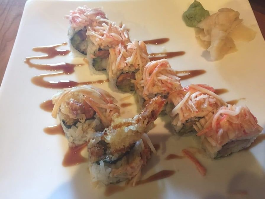 Angry Dragon Roll.