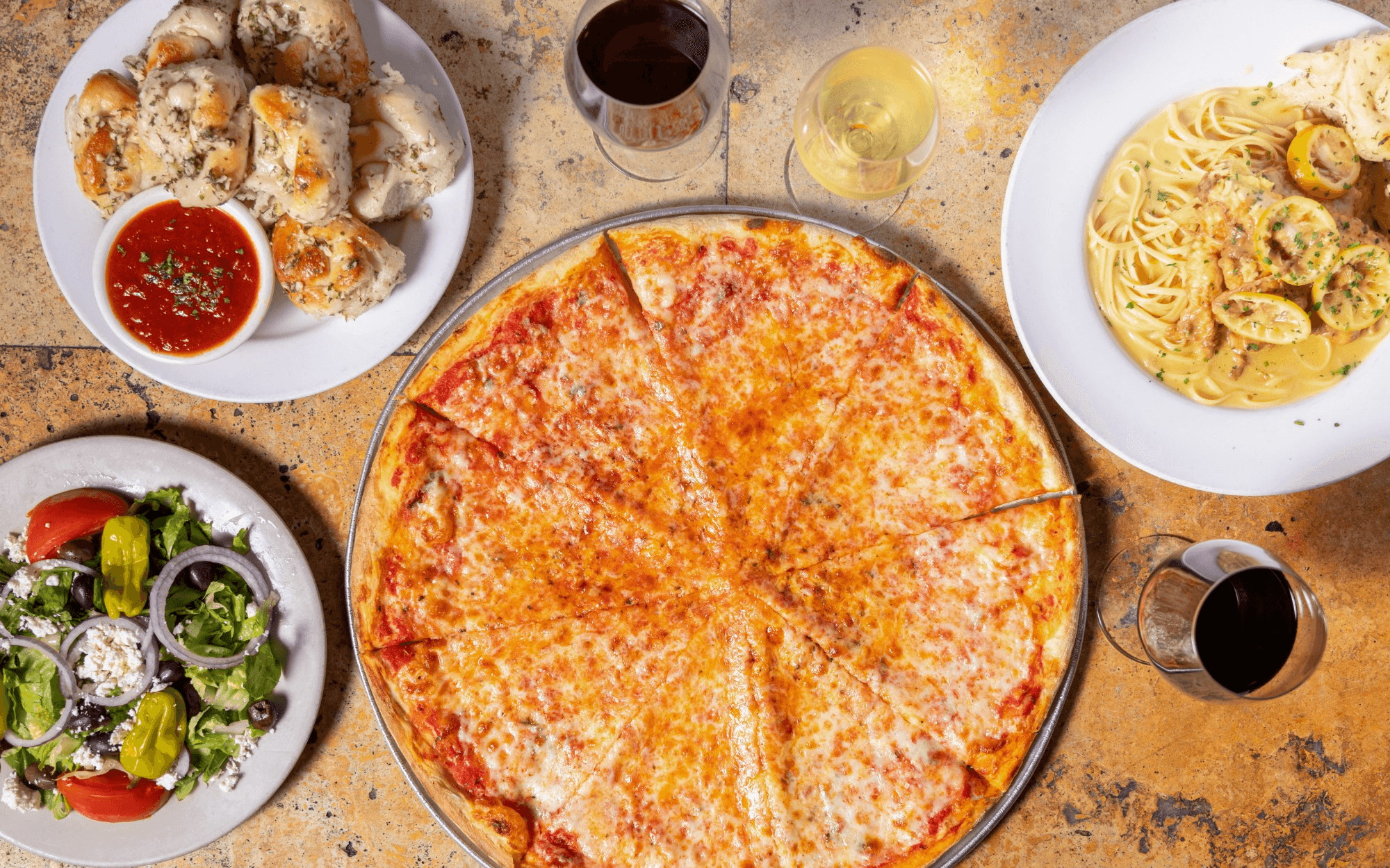Best Spaghetti in Stuart, FL | Carmelas Brick Oven Pizza