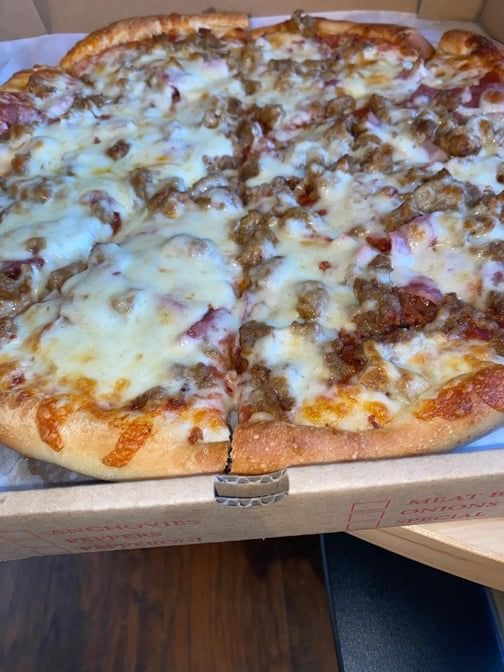 Meat Lovers Pizza.