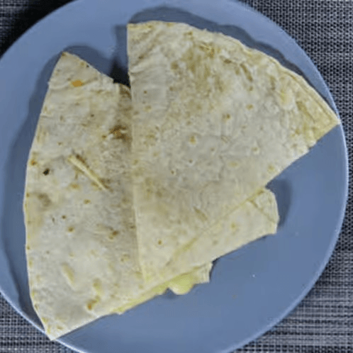 Cheese Quesadilla.
