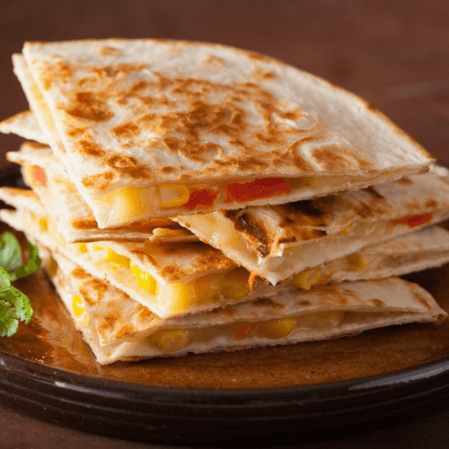 Kids Chicken Quesadilla.