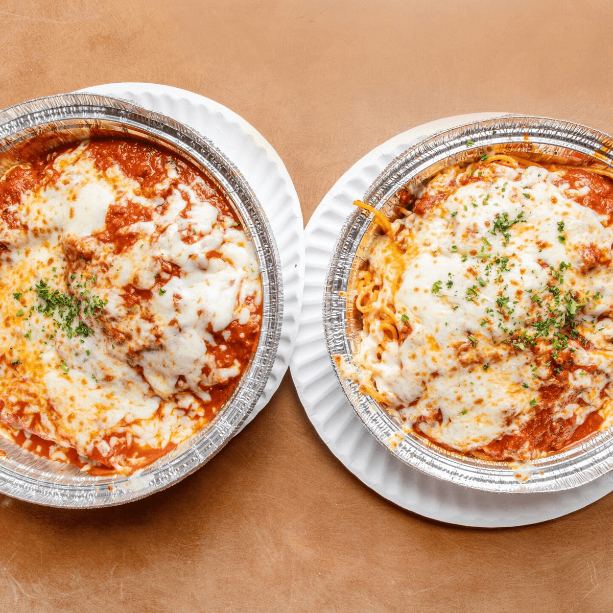 Baked Seafood Cannelloni.