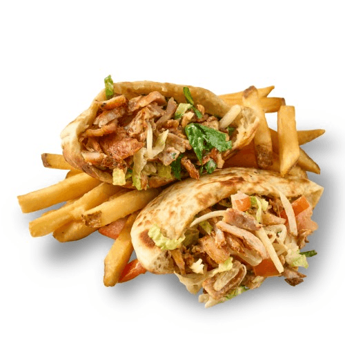 Plant Based Meatballs Pita Pocket.