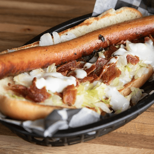 Bacon Bleu Dog