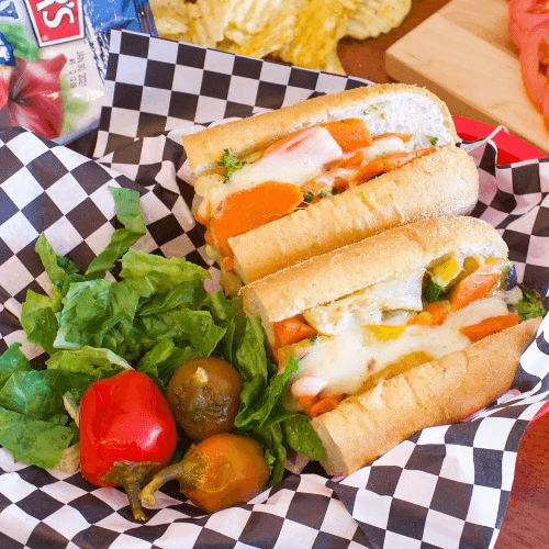 Veggie Cheesesteak (Vegetarian).