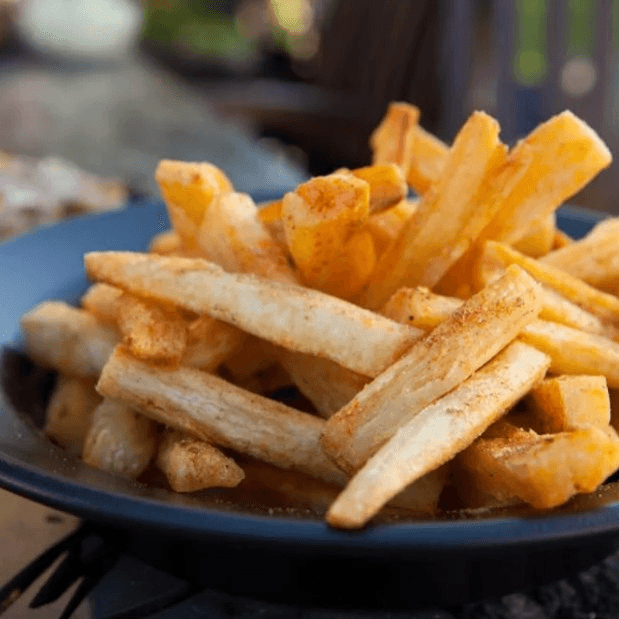 Yucca Fries 1/2 Tray.
