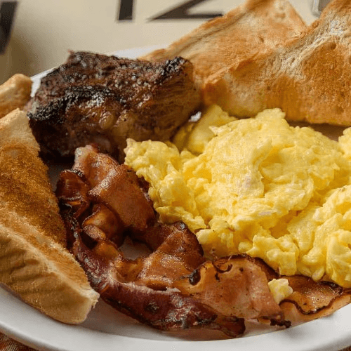 Steak & Eggs.