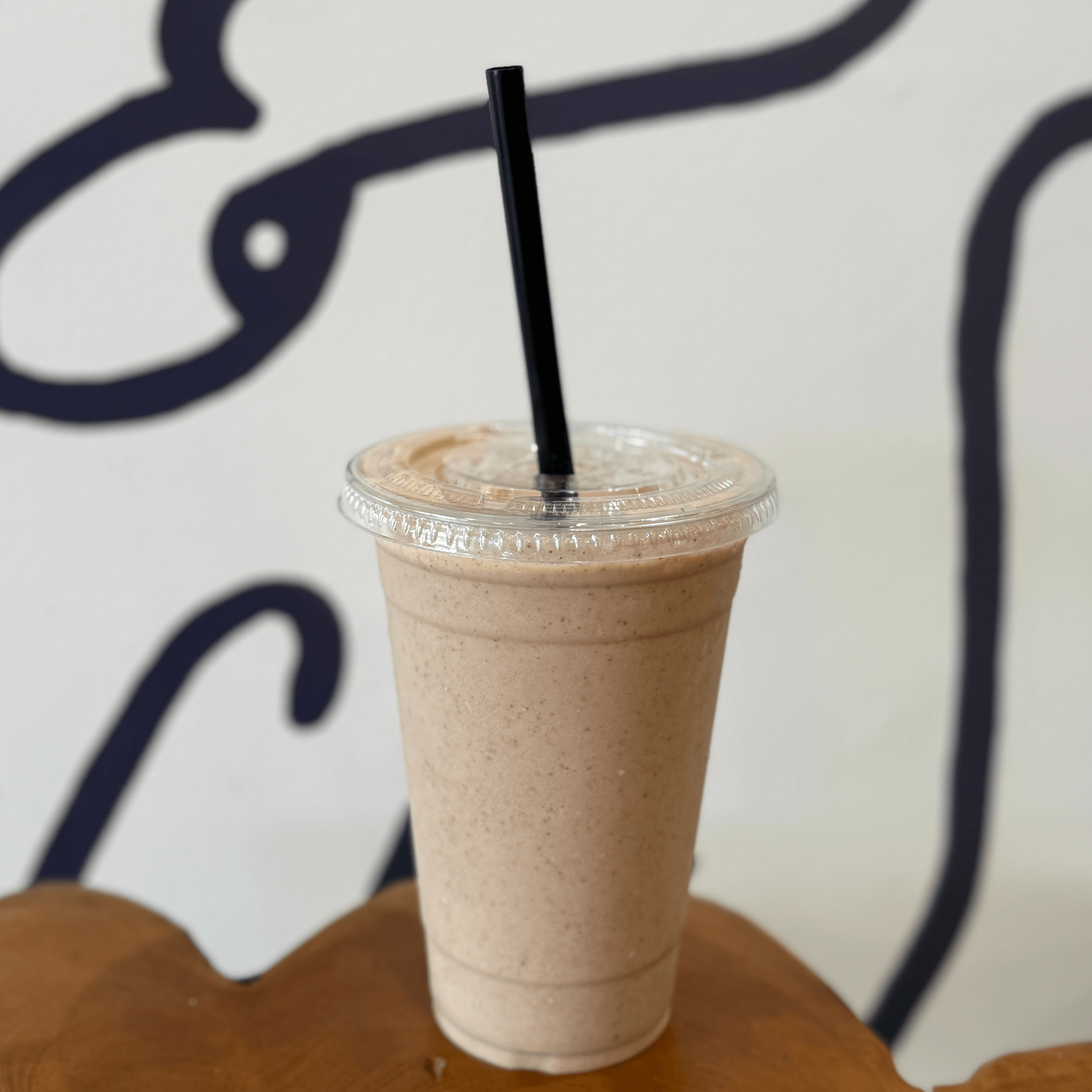 Peanut Butter and Protein Smoothie.