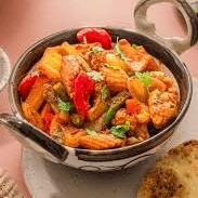 Vegetable Jalfrezi.