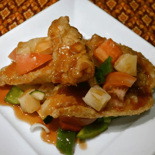 Sweet & Sour Fish.