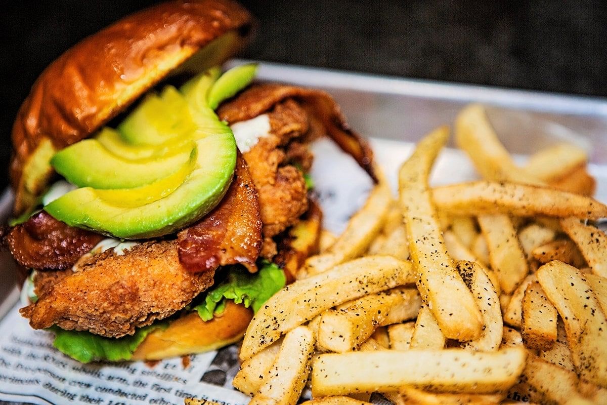 Cali Chicken Sandwich.