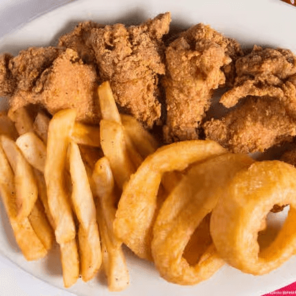 Famous fried chicken wing basket 10 Pc.