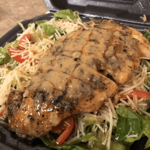 Buffalo Salmon Salad