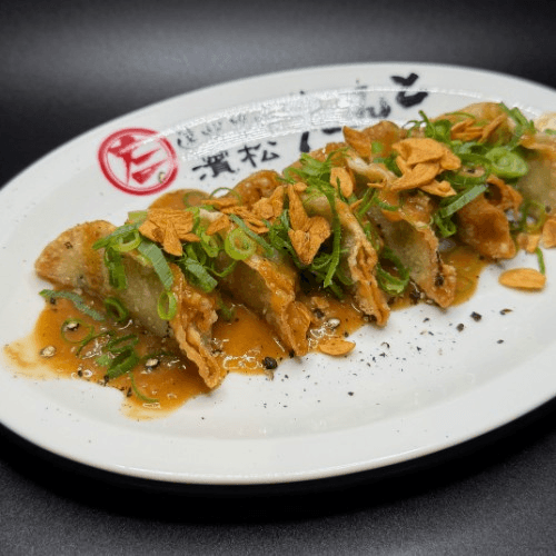 G. Garlic Lover's Gyoza.