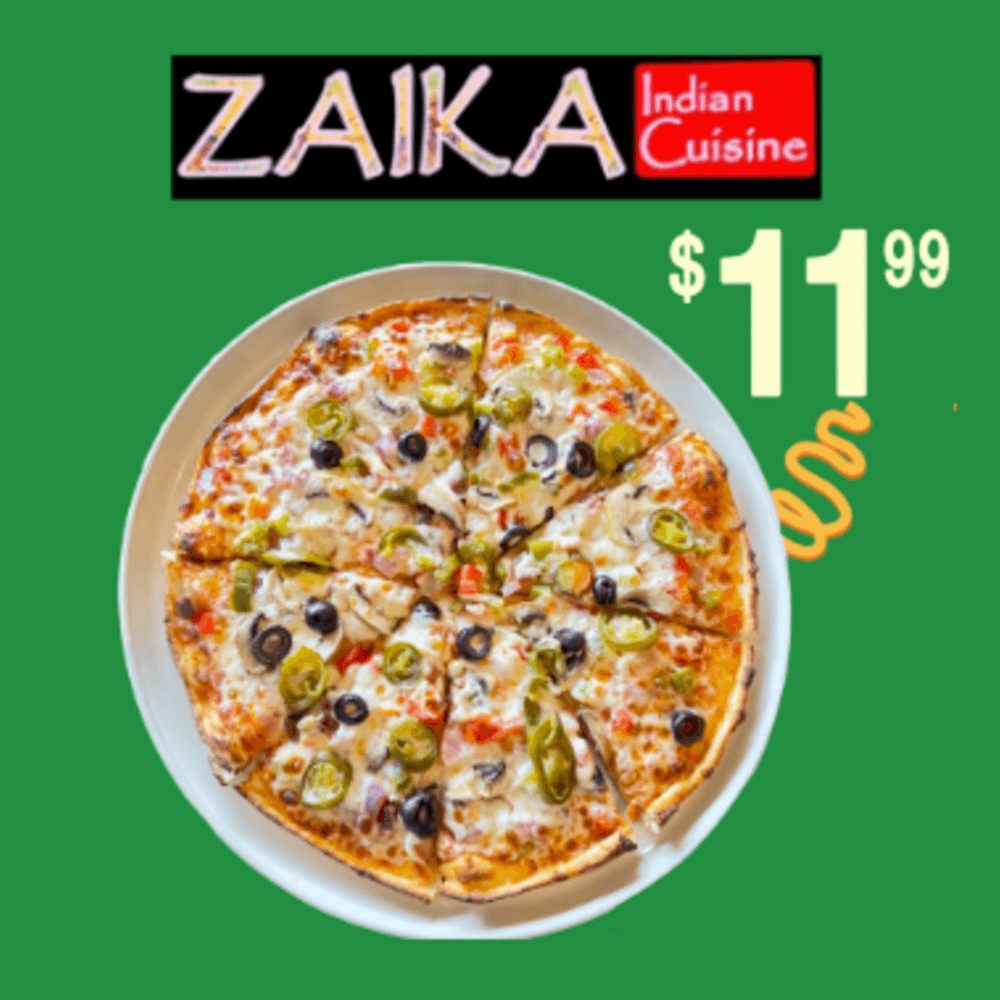 Introducing Indizzas – Indian-Flavored Pizzas!