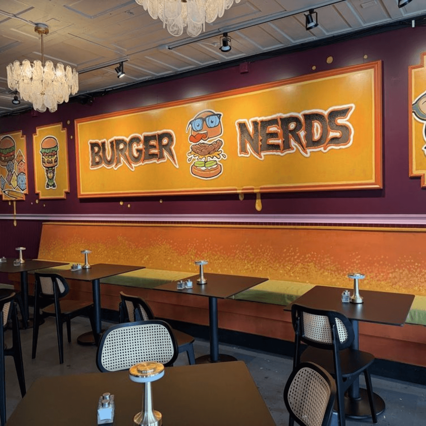 Burger Nerds - Maple St., LA
