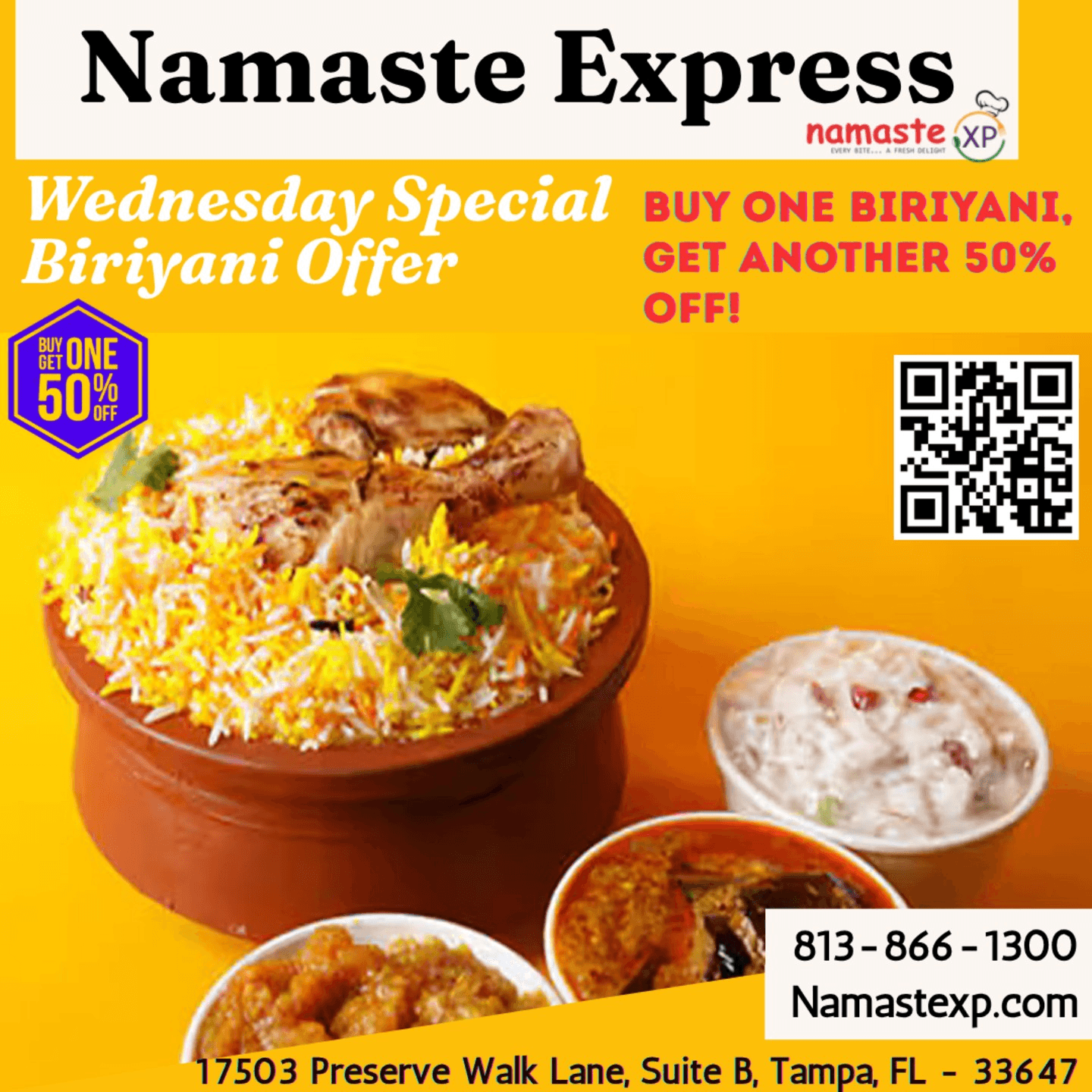 Use Coupon BOGO50WED