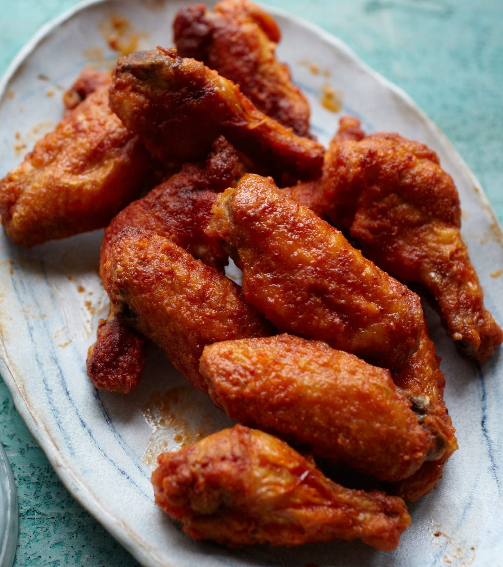 6 Pcs Hot Wings Only.