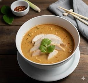 Tom Yum Chicken Soup.