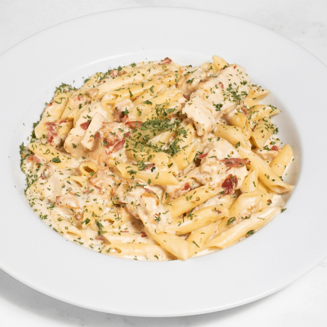 Catering Chicken Carbonara.