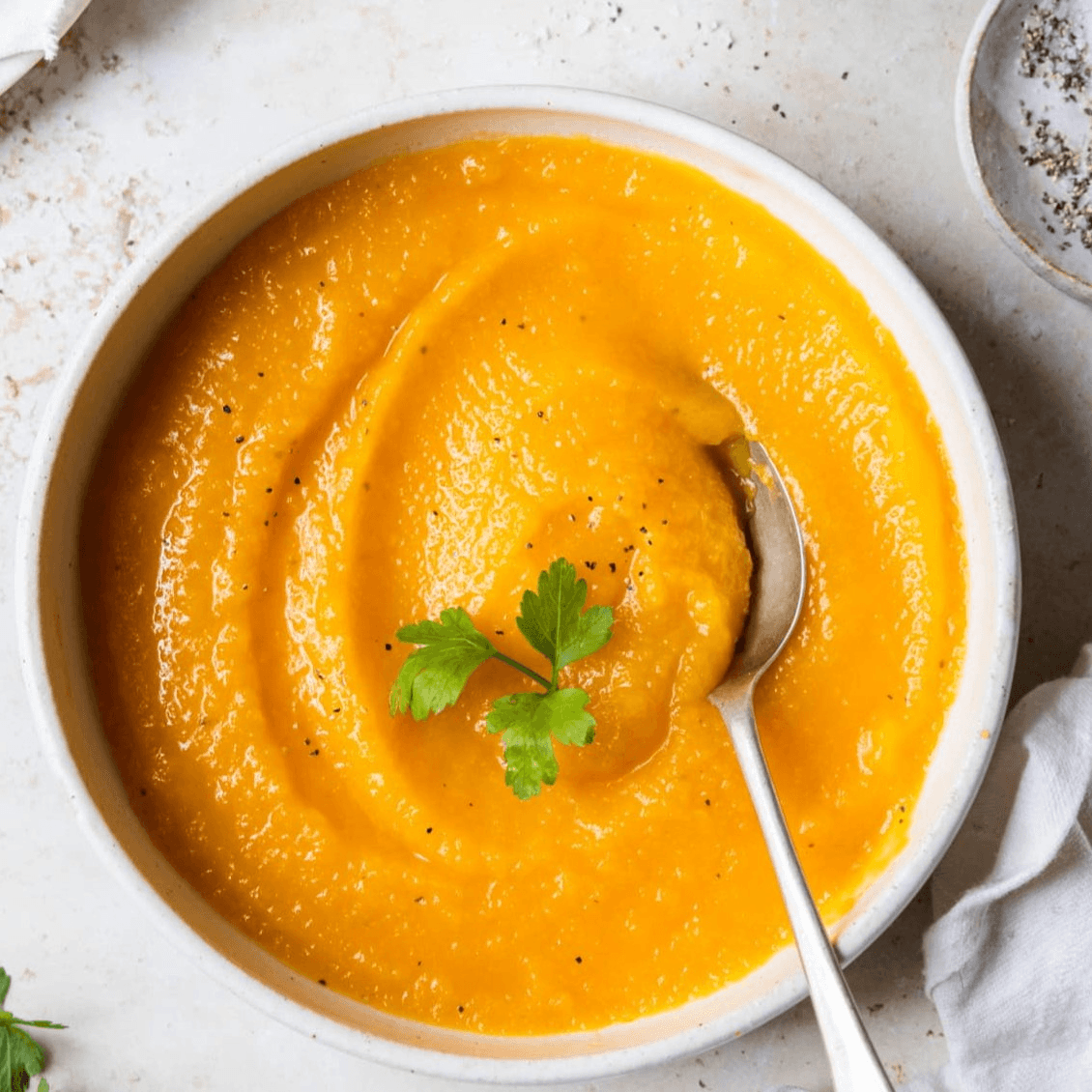 Home made butternut squash.