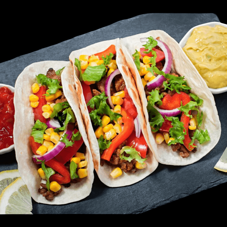 Kids Taco Plate.