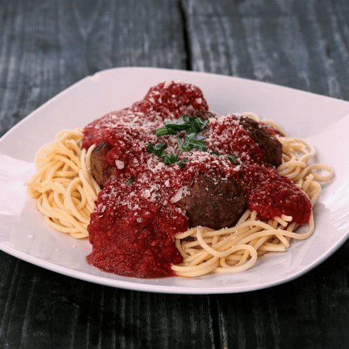 Spaghetti and Meatballs.
