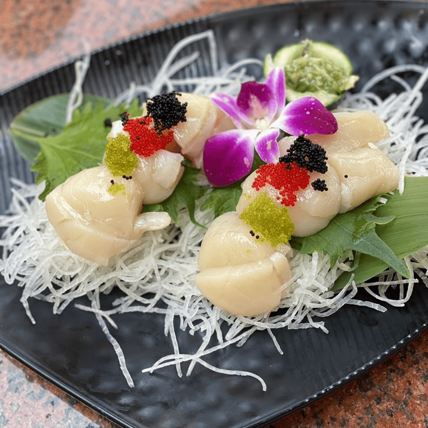 Exquisite Scallops Sashimi Delights 