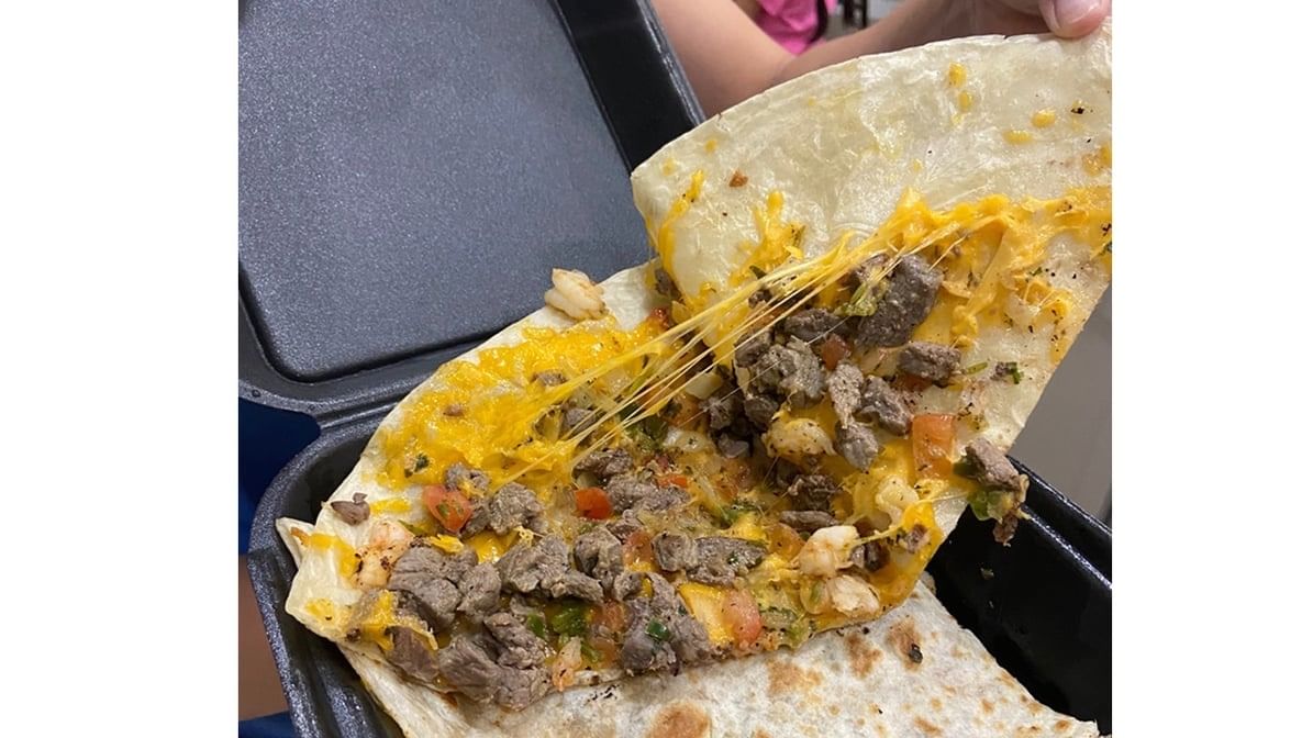 Sea & Land Quesadilla.