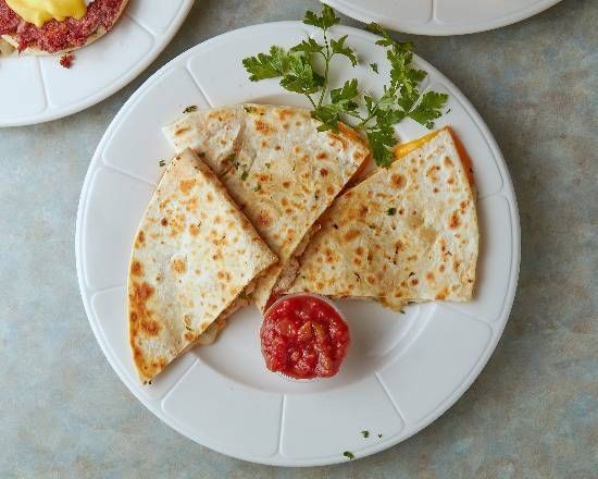 Traditional Chicken Quesadilla.
