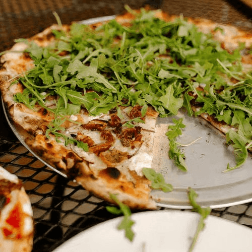 Gluten Free Sausage Arugula.