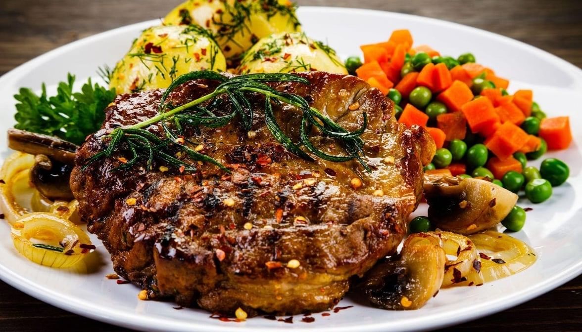 Chopped Hamburger Sirloin.