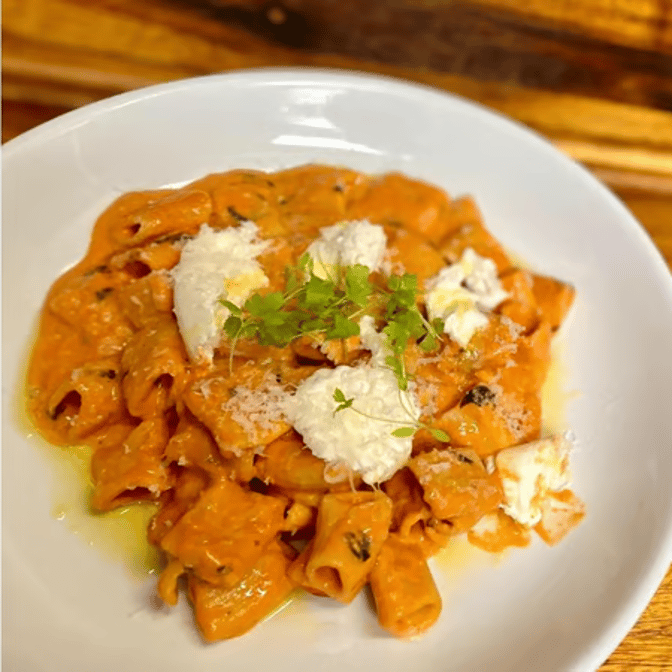 Rigatoni Alla Vodka.