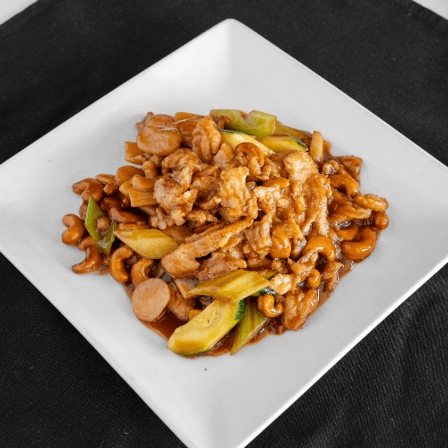 Cashew Chicken.