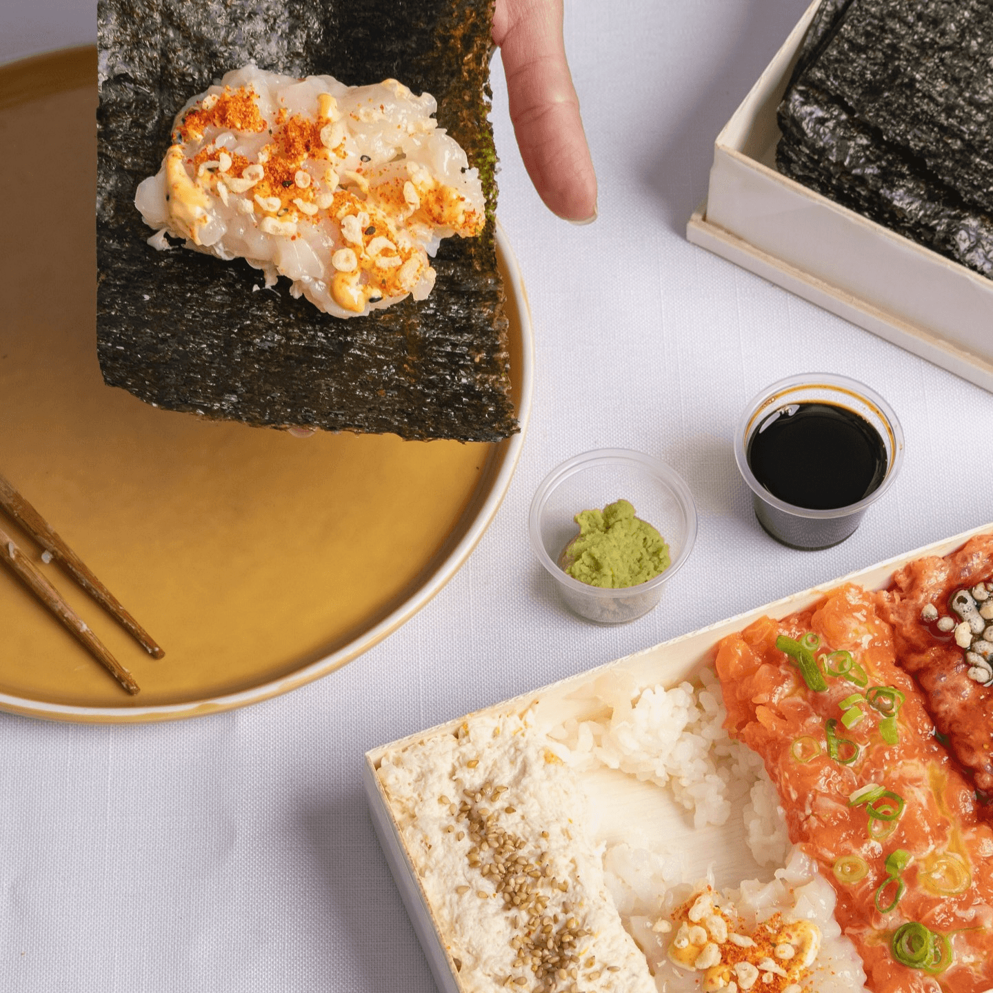 Hand Rolls Made to Perfection 🍙