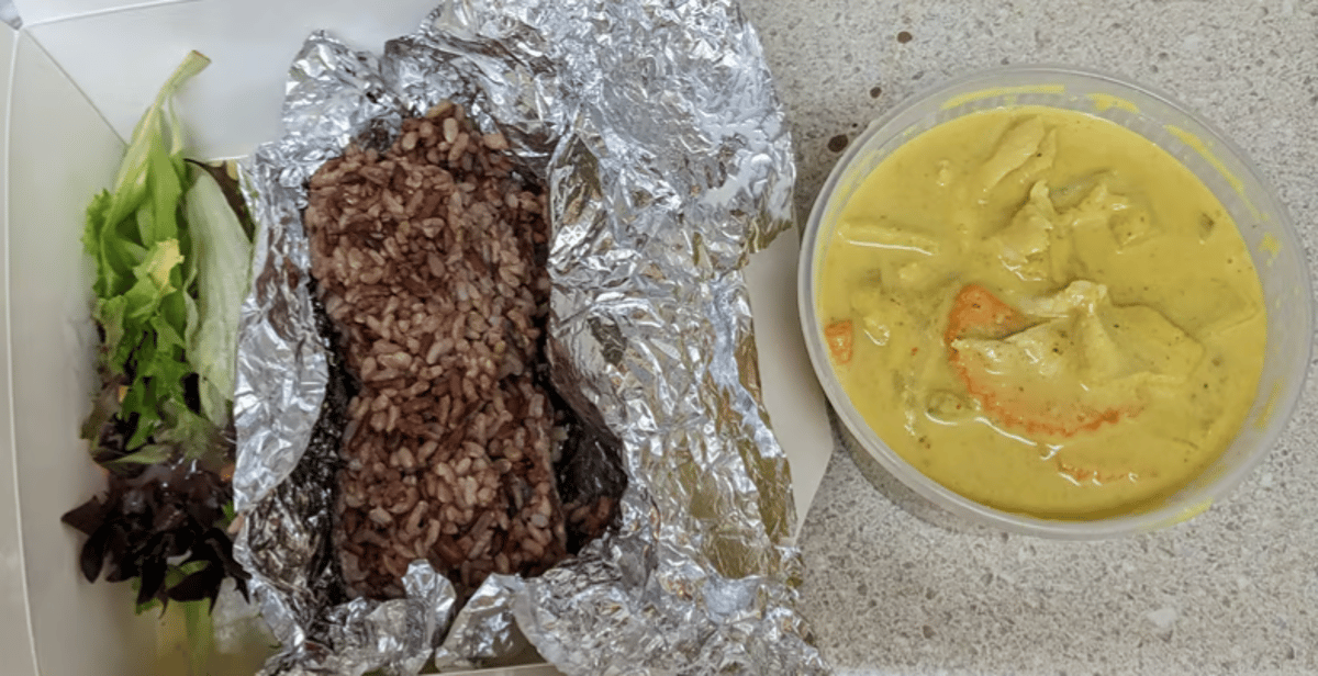 Lunch C3 Yellow Curry.