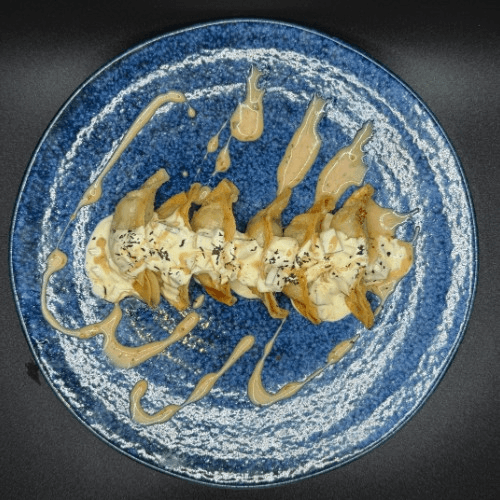 G. Homemade Tartar Gyoza.