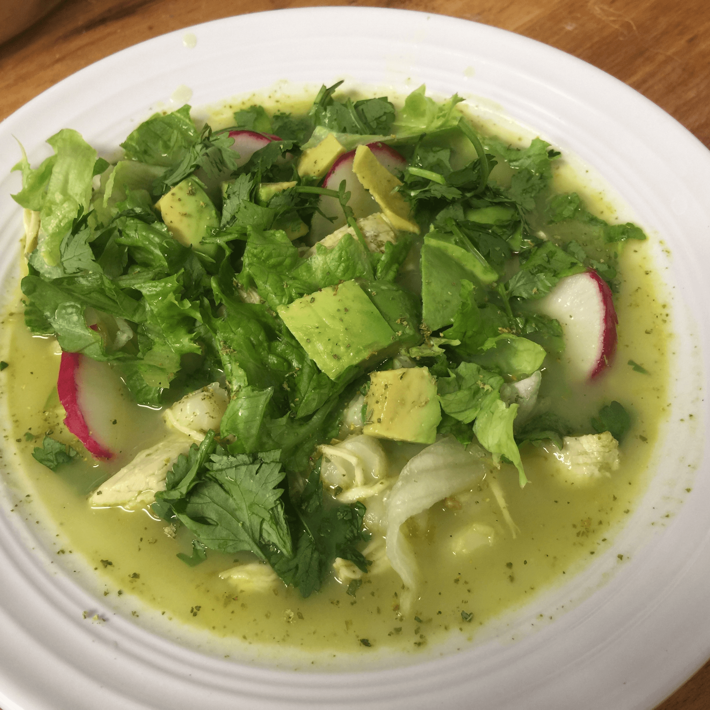 Pozole Soup (Mexican Chicken Soup).