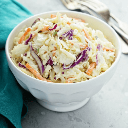 Vinegar Slaw.