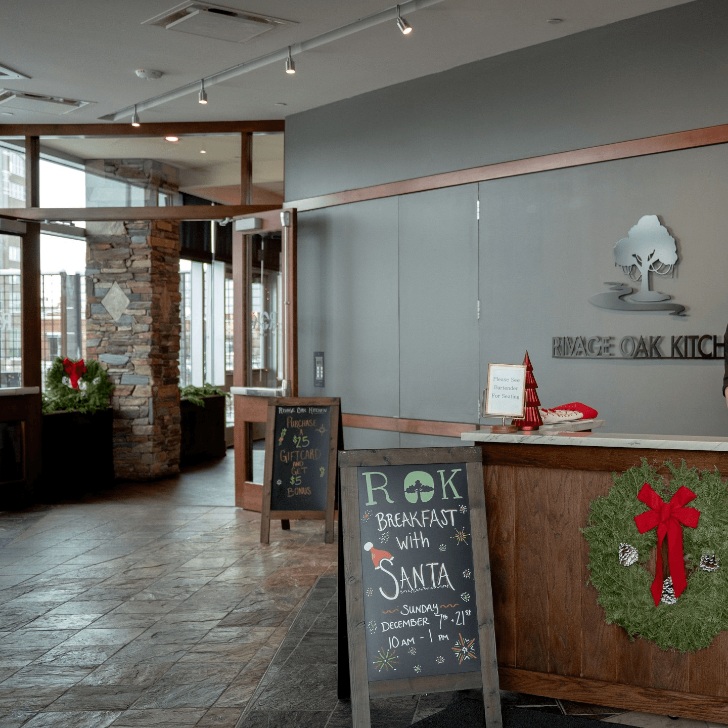 Welcome to Rivage Oak Kitchen