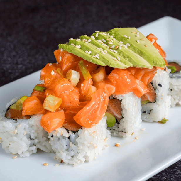 Salmon Bomb Roll.