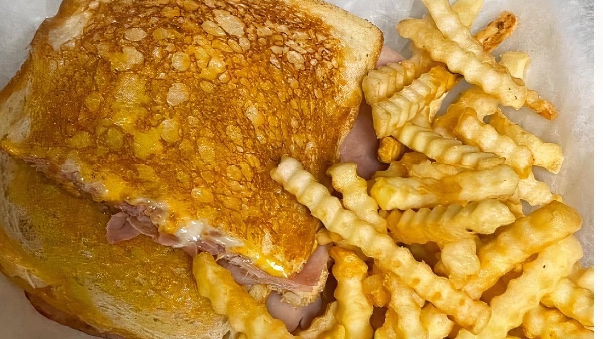 Grilled Ham & Cheese.