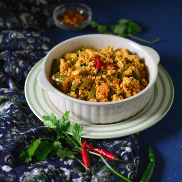 Paneer Bhurji.