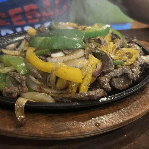 Steak Fajitas.